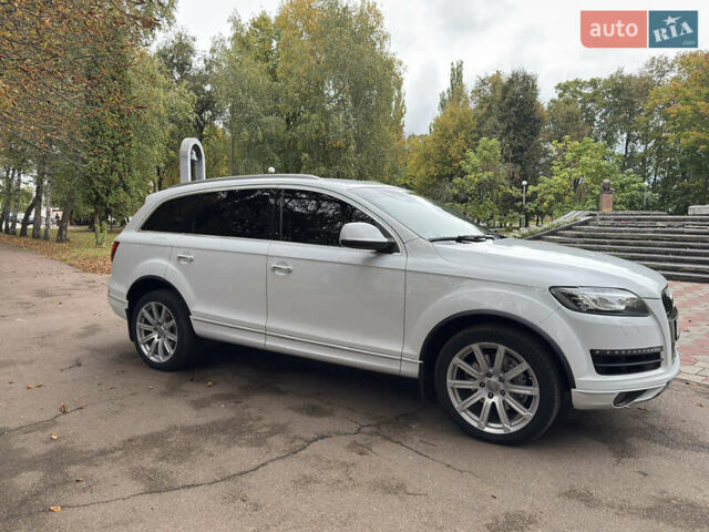 Белый Ауди Ку 7, объемом двигателя 2.99 л и пробегом 218 тыс. км за 22500 $, фото 1 на Automoto.ua
