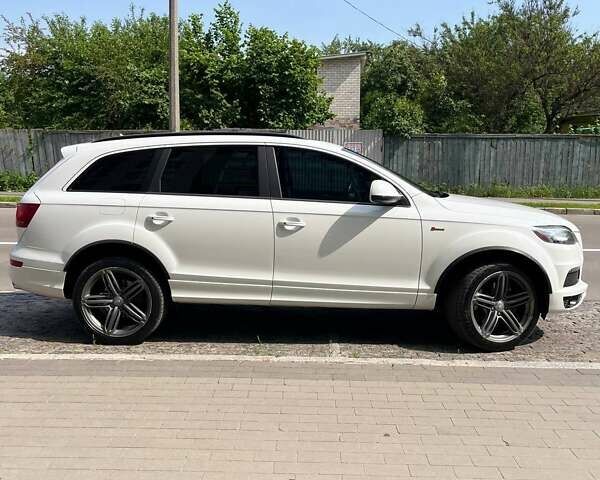 Белый Ауди Ку 7, объемом двигателя 3 л и пробегом 190 тыс. км за 22800 $, фото 4 на Automoto.ua