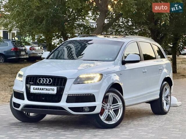 Ауді Ку 7 2014 у Одесі на Automoto.ua Білий Ауді Ку 7, об'ємом двигуна 3 л та пробігом 155 тис. км за 14999 $, фото 13 на Automoto.ua