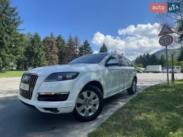 Ауді Ку 7 2014 у Одесі на Automoto.ua Білий Ауді Ку 7, об'ємом двигуна 2.97 л та пробігом 333 тис. км за 17529 $, фото 2 на Automoto.ua