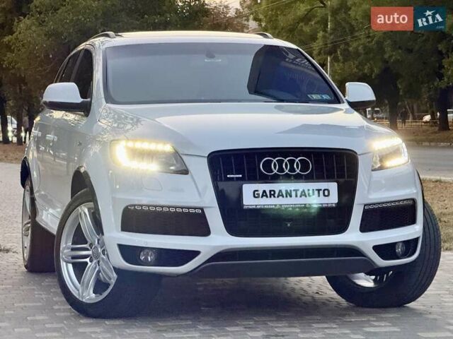 Ауді Ку 7 2014 у Одесі на Automoto.ua Білий Ауді Ку 7, об'ємом двигуна 3 л та пробігом 155 тис. км за 14999 $, фото 20 на Automoto.ua