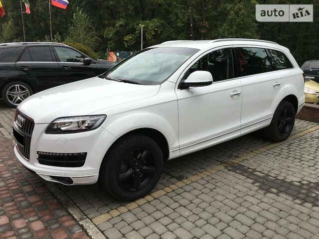 Ауди Ку 7 2014 в Киеве на Automoto.ua Белый Ауди Ку 7, объемом двигателя 3 л и пробегом 183 тыс. км за 15500 $, фото 2 на Automoto.ua