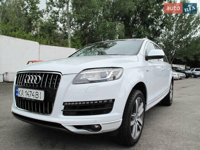 Белый Ауди Ку 7, объемом двигателя 3 л и пробегом 176 тыс. км за 15900 $, фото 1 на Automoto.ua