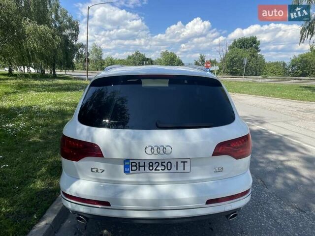Ауді Ку 7 2014 у Одесі на Automoto.ua Білий Ауді Ку 7, об'ємом двигуна 2.97 л та пробігом 333 тис. км за 17529 $, фото 6 на Automoto.ua