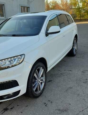 Ауди Ку 7 2014 в Запорожье на Automoto.ua Белый Ауди Ку 7, объемом двигателя 3 л и пробегом 247 тыс. км за 17500 $, фото 1 на Automoto.ua