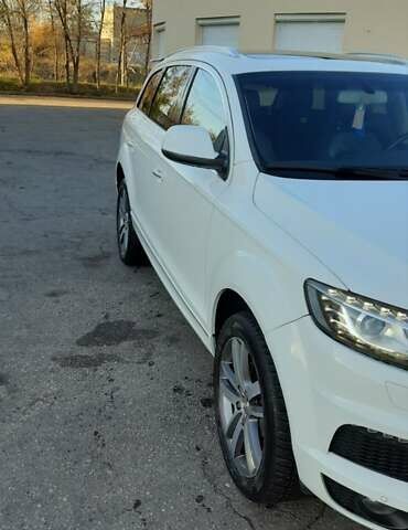Ауди Ку 7 2014 в Запорожье на Automoto.ua Белый Ауди Ку 7, объемом двигателя 3 л и пробегом 247 тыс. км за 17500 $, фото 2 на Automoto.ua