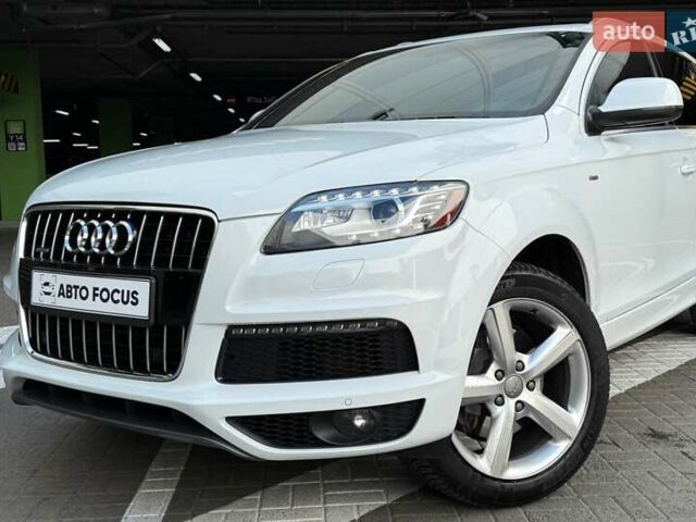 Ауди Ку 7 2014 в Киеве на Automoto.ua Белый Ауди Ку 7, объемом двигателя 3 л и пробегом 161 тыс. км за 16990 $, фото 3 на Automoto.ua