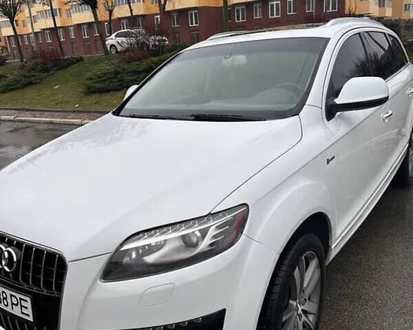 Белый Ауди Ку 7, объемом двигателя 3 л и пробегом 156 тыс. км за 15300 $, фото 6 на Automoto.ua