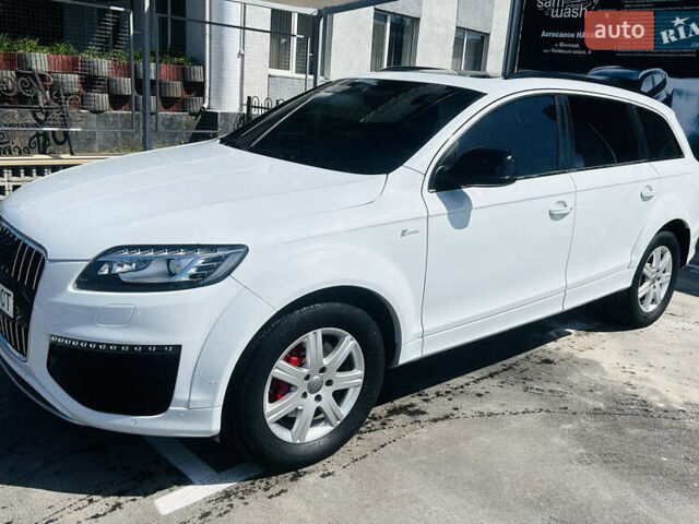 Белый Ауди Ку 7, объемом двигателя 3 л и пробегом 209 тыс. км за 16500 $, фото 1 на Automoto.ua