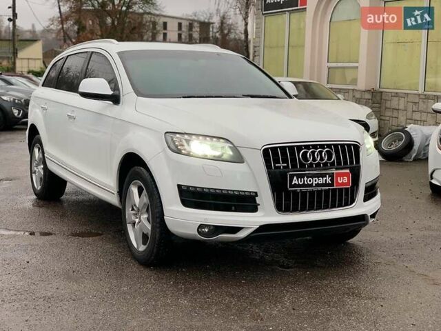 Білий Ауді Ку 7, об'ємом двигуна 3 л та пробігом 205 тис. км за 15890 $, фото 2 на Automoto.ua
