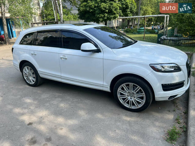 Белый Ауди Ку 7, объемом двигателя 3 л и пробегом 156 тыс. км за 23800 $, фото 2 на Automoto.ua