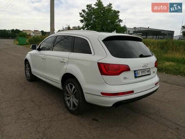 Ауди Ку 7 2015 в Полтаве на Automoto.ua Белый Ауди Ку 7, объемом двигателя 3 л и пробегом 118 тыс. км за 20500 $, фото 4 на Automoto.ua