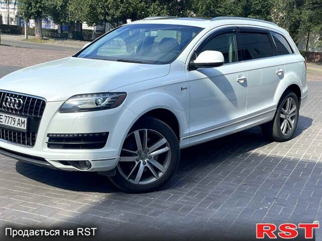 Белый Ауди Ку 7, объемом двигателя 3 л и пробегом 91 тыс. км за 23700 $, фото 1 на Automoto.ua