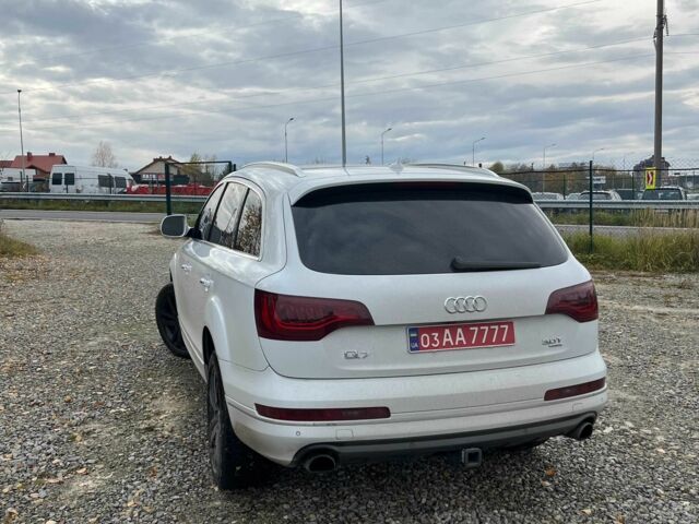 Білий Ауді Ку 7, об'ємом двигуна 3 л та пробігом 197 тис. км за 23500 $, фото 4 на Automoto.ua