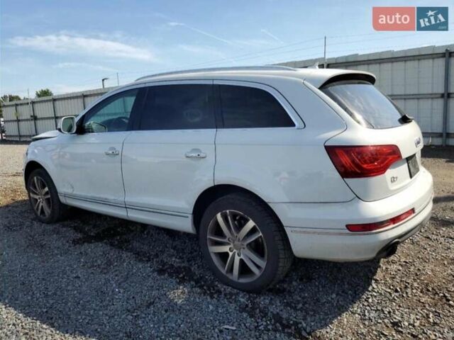 Белый Ауди Ку 7, объемом двигателя 3 л и пробегом 132 тыс. км за 9950 $, фото 2 на Automoto.ua