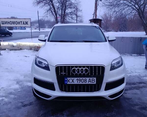 Белый Ауди Ку 7, объемом двигателя 3 л и пробегом 160 тыс. км за 20000 $, фото 1 на Automoto.ua