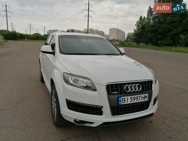 Ауди Ку 7 2015 в Полтаве на Automoto.ua Белый Ауди Ку 7, объемом двигателя 3 л и пробегом 118 тыс. км за 20500 $, фото 5 на Automoto.ua