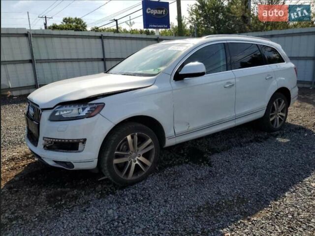 Белый Ауди Ку 7, объемом двигателя 3 л и пробегом 132 тыс. км за 9950 $, фото 1 на Automoto.ua