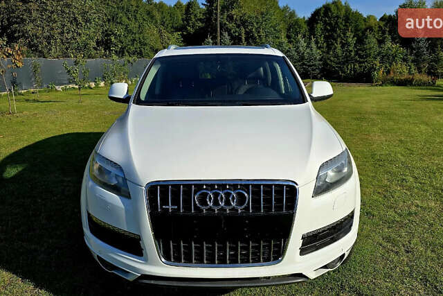 Белый Ауди Ку 7, объемом двигателя 3 л и пробегом 251 тыс. км за 15000 $, фото 5 на Automoto.ua