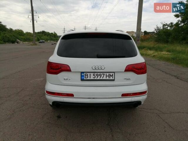 Ауди Ку 7 2015 в Полтаве на Automoto.ua Белый Ауди Ку 7, объемом двигателя 3 л и пробегом 118 тыс. км за 20500 $, фото 2 на Automoto.ua