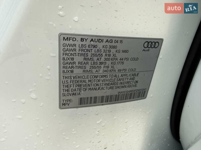 Белый Ауди Ку 7, объемом двигателя 3 л и пробегом 303 тыс. км за 14900 $, фото 23 на Automoto.ua