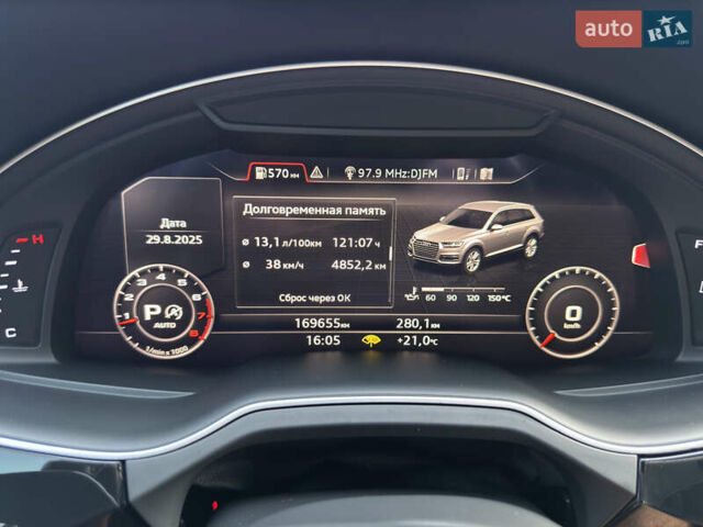 Белый Ауди Ку 7, объемом двигателя 3 л и пробегом 169 тыс. км за 42000 $, фото 45 на Automoto.ua