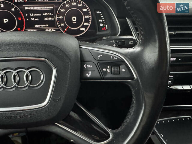 Ауди Ку 7 2016 в Одессе на Automoto.ua Белый Ауди Ку 7, объемом двигателя 2.97 л и пробегом 269 тыс. км за 34999 $, фото 12 на Automoto.ua