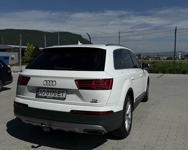 Ауді Ку 7 2016 у Хусте на Automoto.ua Білий Ауді Ку 7, об'ємом двигуна 2.97 л та пробігом 103 тис. км за 39990 $, фото 3 на Automoto.ua