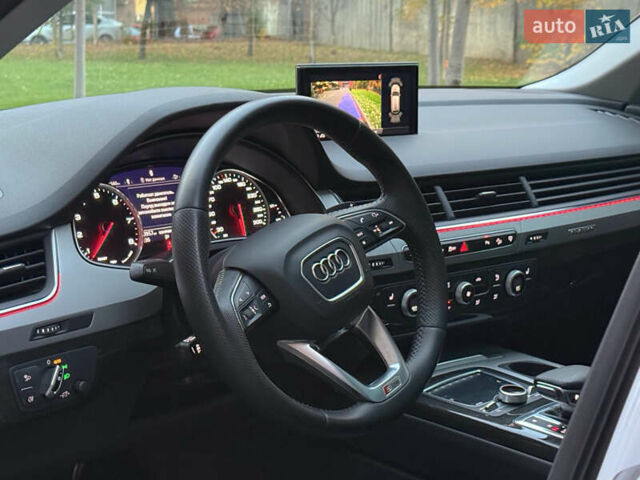 Ауді Ку 7 2016 у Києві на Automoto.ua Білий Ауді Ку 7, об'ємом двигуна 3 л та пробігом 120 тис. км за 28999 $, фото 19 на Automoto.ua
