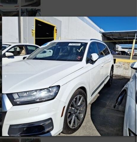 Белый Ауди Ку 7, объемом двигателя 3 л и пробегом 90 тыс. км за 19000 $, фото 1 на Automoto.ua