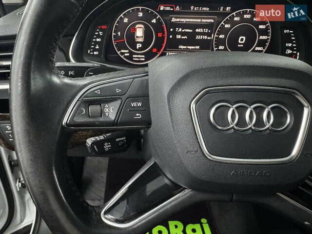 Ауди Ку 7 2016 в Одессе на Automoto.ua Белый Ауди Ку 7, объемом двигателя 2.97 л и пробегом 269 тыс. км за 34999 $, фото 11 на Automoto.ua