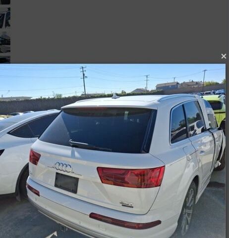 Белый Ауди Ку 7, объемом двигателя 3 л и пробегом 90 тыс. км за 19000 $, фото 3 на Automoto.ua