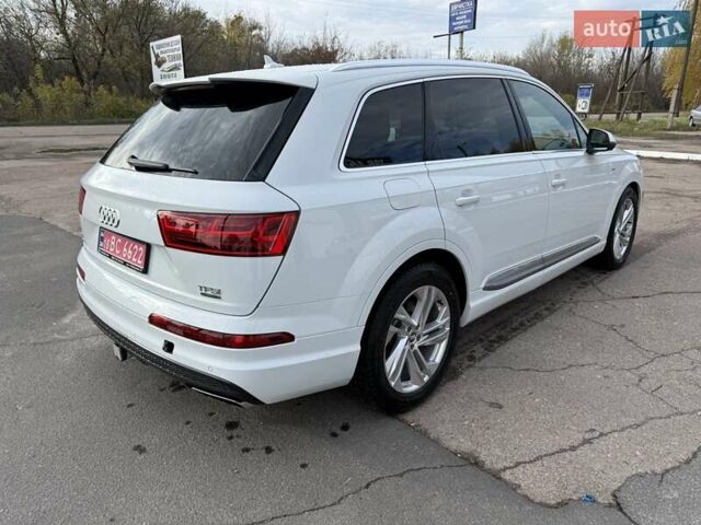 Ауді Ку 7 2017 у Києві на Automoto.ua Білий Ауді Ку 7, об'ємом двигуна 3 л та пробігом 213 тис. км за 27500 $, фото 19 на Automoto.ua