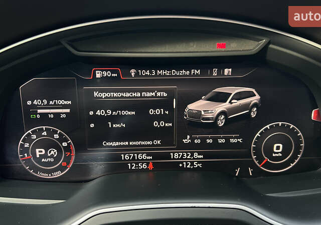 Білий Ауді Ку 7, об'ємом двигуна 3 л та пробігом 167 тис. км за 23500 $, фото 14 на Automoto.ua
