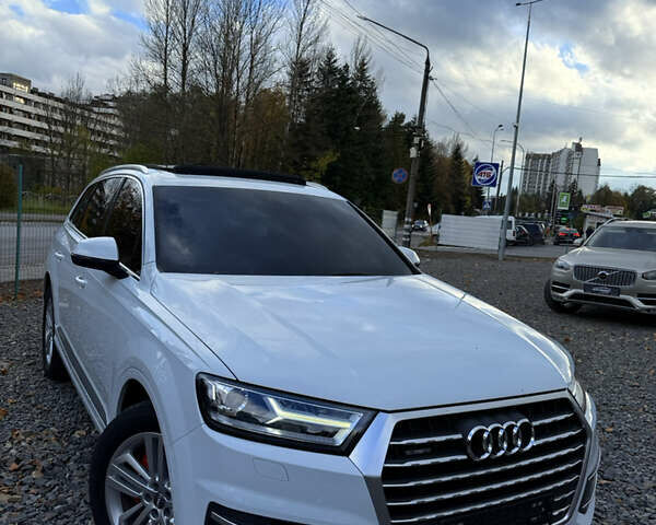 Ауди Ку 7 2018 в Трускавце на Automoto.ua Белый Ауди Ку 7, объемом двигателя 2 л и пробегом 136 тыс. км за 29599 $, фото 10 на Automoto.ua