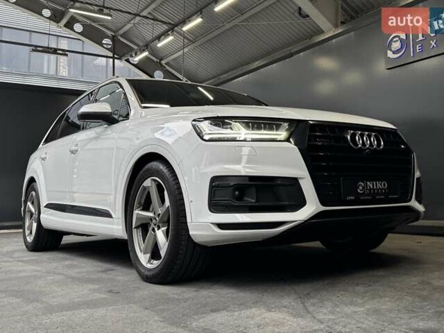 Ауді Ку 7 2018 у Києві на Automoto.ua Білий Ауді Ку 7, об'ємом двигуна 3 л та пробігом 132 тис. км за 57000 $, фото 25 на Automoto.ua