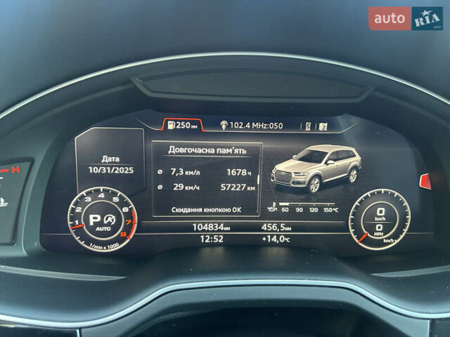 Білий Ауді Ку 7, об'ємом двигуна 3 л та пробігом 104 тис. км за 28500 $, фото 38 на Automoto.ua