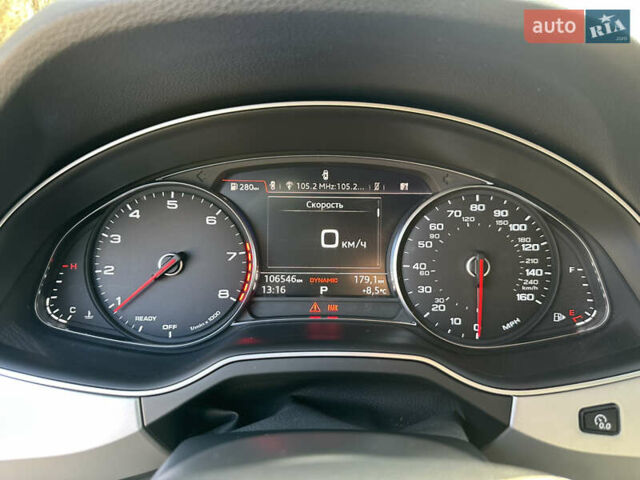 Білий Ауді Ку 7, об'ємом двигуна 2 л та пробігом 106 тис. км за 29500 $, фото 26 на Automoto.ua