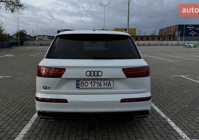 Ауди Ку 7 2018 в Тернополе на Automoto.ua Белый Ауди Ку 7, объемом двигателя 3 л и пробегом 151 тыс. км за 40900 $, фото 22 на Automoto.ua