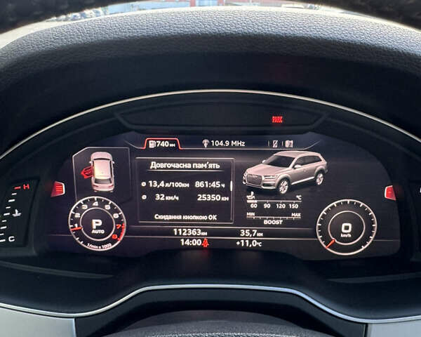 Білий Ауді Ку 7, об'ємом двигуна 1.98 л та пробігом 112 тис. км за 36800 $, фото 21 на Automoto.ua