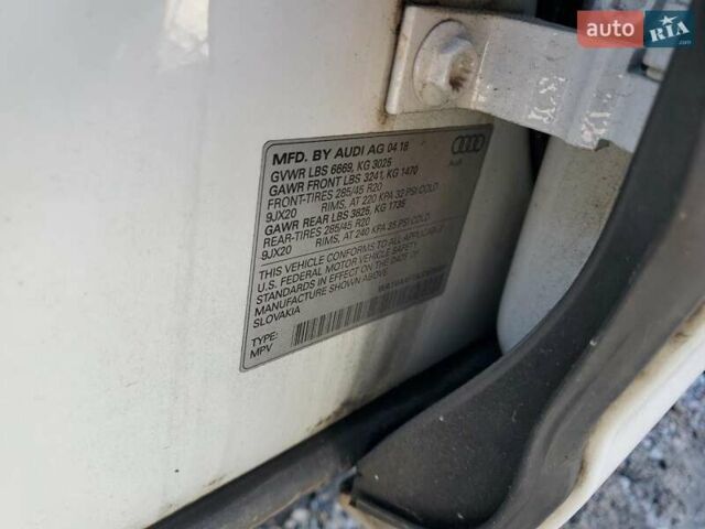 Белый Ауди Ку 7, объемом двигателя 3 л и пробегом 152 тыс. км за 8400 $, фото 12 на Automoto.ua