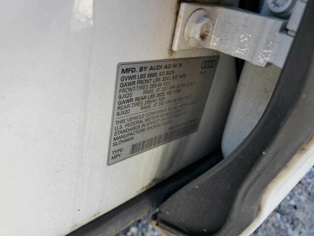 Білий Ауді Ку 7, об'ємом двигуна 3 л та пробігом 150 тис. км за 6900 $, фото 12 на Automoto.ua