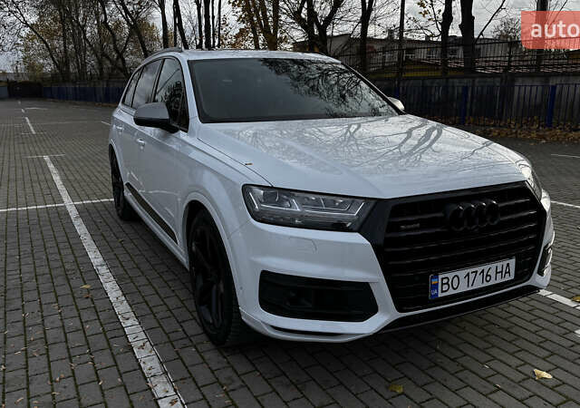 Ауди Ку 7 2018 в Тернополе на Automoto.ua Белый Ауди Ку 7, объемом двигателя 3 л и пробегом 151 тыс. км за 40900 $, фото 15 на Automoto.ua