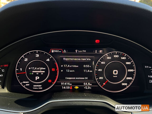 Белый Ауди Ку 7, объемом двигателя 3 л и пробегом 91 тыс. км за 65800 $, фото 18 на Automoto.ua