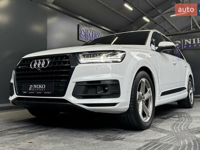 Ауді Ку 7 2018 у Києві на Automoto.ua Білий Ауді Ку 7, об'ємом двигуна 3 л та пробігом 132 тис. км за 57000 $, фото 3 на Automoto.ua