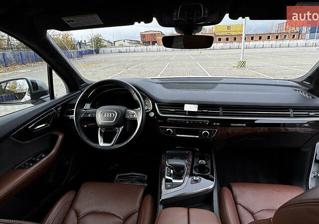 Ауди Ку 7 2018 в Тернополе на Automoto.ua Белый Ауди Ку 7, объемом двигателя 3 л и пробегом 151 тыс. км за 40900 $, фото 37 на Automoto.ua