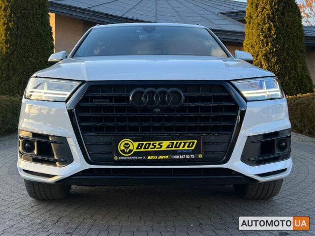 Белый Ауди Ку 7, объемом двигателя 3 л и пробегом 93 тыс. км за 42990 $, фото 1 на Automoto.ua