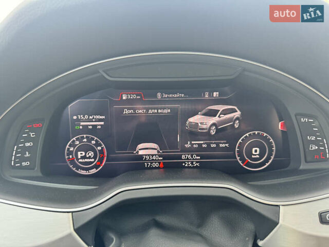 Белый Ауди Ку 7, объемом двигателя 3 л и пробегом 79 тыс. км за 41000 $, фото 18 на Automoto.ua