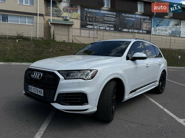 Белый Ауди Ку 7, объемом двигателя 3 л и пробегом 73 тыс. км за 54500 $, фото 1 на Automoto.ua