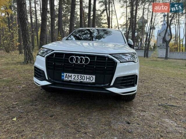 Ауди Ку 7 2020 в Житомире на Automoto.ua Белый Ауди Ку 7, объемом двигателя 2.97 л и пробегом 91 тыс. км за 65000 $, фото 6 на Automoto.ua